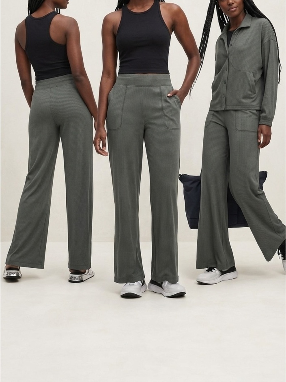 Hyba Wide-Leg Track Pant